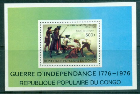 Congo-PR-1976 American Bicentennial MS