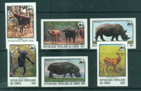 Congo-PR-1978 WWF African Wildlife IMPERF