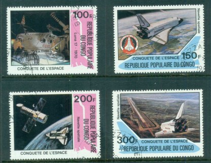 Congo-PR-1981 Space Conquest, Columbia Spece Shuttle