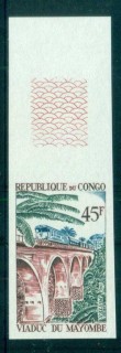 Congo-PR-1968 Mayombe Viaduct IMPERF