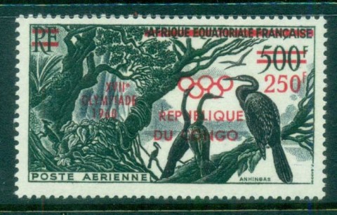 Congo-PR-1960 Summer Olympics, Rome Opt