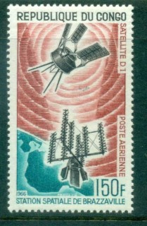 Congo-PR-1966 Space Station, Brazaville, D1 Satellite