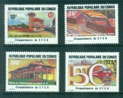 Congo-PR-1984 CFCO, Congo Railways 50th Anniv.