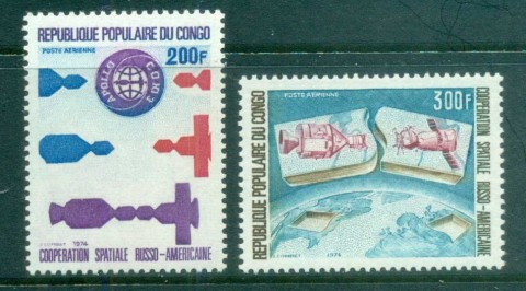 Congo-PR-1974 Russo-US Space Cooperation