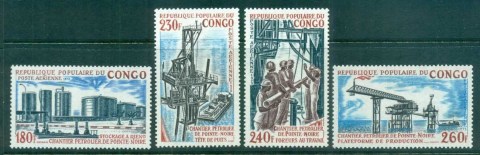 Congo-PR-1973 Oil Installation Pointe-Noire