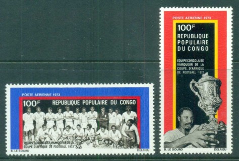 Congo-PR-1973 Congolese Socce Team