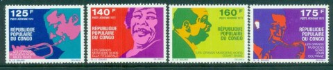 Congo-PR-1973 Black American Jazz Musicians