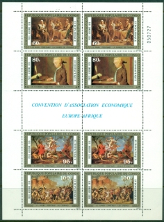 Congo-1976-PRC-Europ-Afrique-Paintings-sheet-MUH-XL