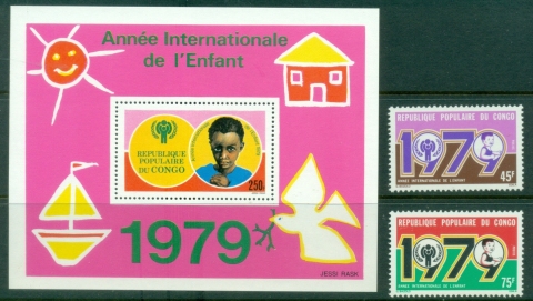 Congo-1979-IYC-International-year-of-the-Child-MS-MUH