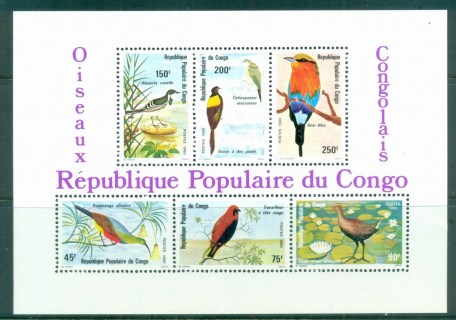 Congo-PR-1980-Birds-MS-MUH