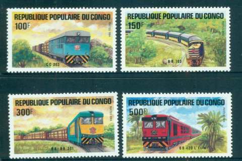 Congo-PR-1984-Trains-MUH-lot51949