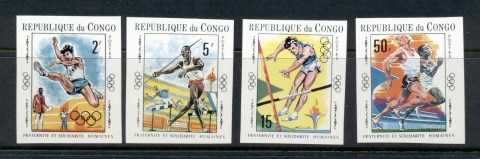 Congo-PR-1970-Summer-Olympics-Mexico-City-IMPERF-MUH