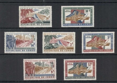 Congo-PR-1963 European Aid