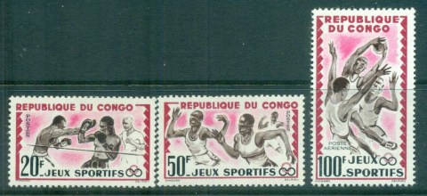 Congo-PR-1962 Abidjan Games