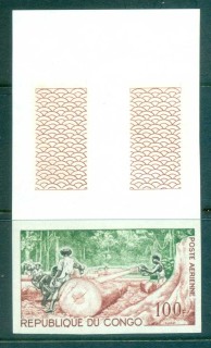 Congo-PR-1964 Timber Industry IMPERF