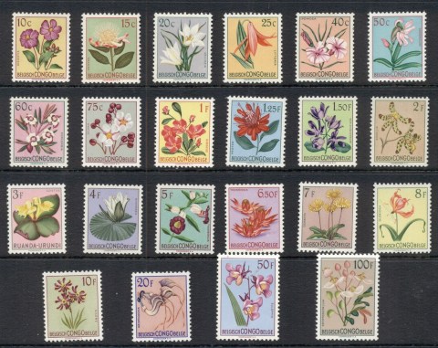 Belgian Congo 1952-53 Flowers