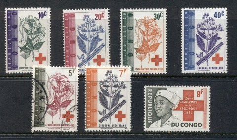 Congo-DR-1963 Red Cross Centenary