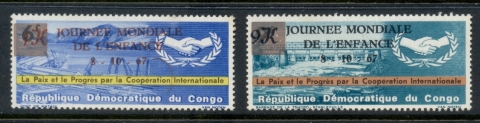 Congo-DR-1966 World meterological Day Opt