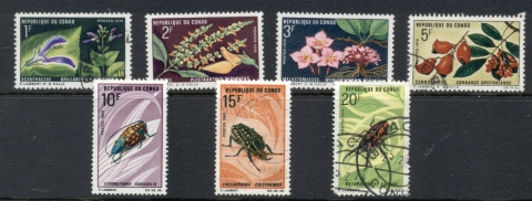 Congo PR 1970 Plants & Beetles