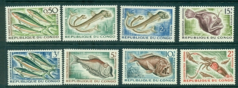 Congo PR 1961-64 Fish