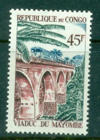 Congo 1968 Maycombe Viaduct, Train