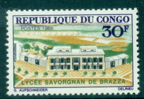 Congo 1966 Savorgnau de Brazza School