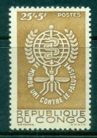 Congo 1962 Anti Malaria