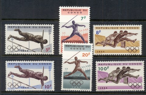 Congo-DR-1964-Summer-Olympics-Tokyo-MUH