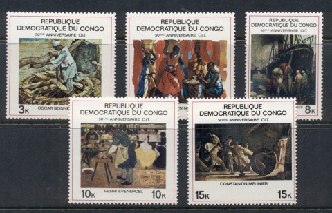 Congo-DR-1969-ILO-50th-Anniversary-Paintings-MUH