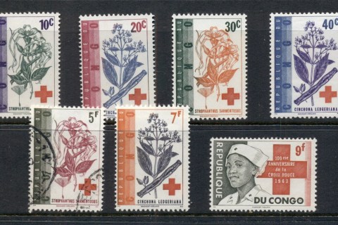 Congo-DR-1963 Red Cross Centenary