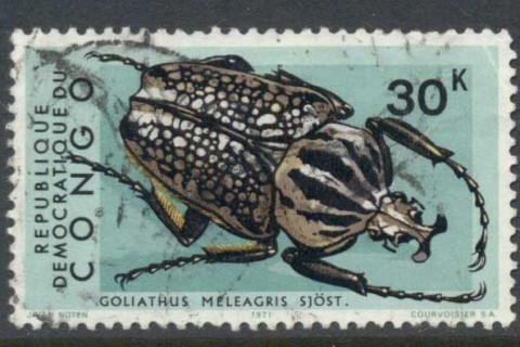 Congo-DR-1971 Insect Beetle 30k