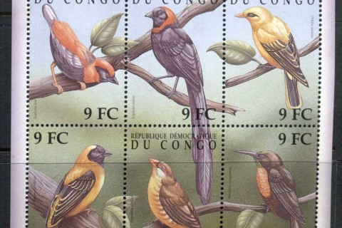 Congo-DR-2010 Birds MS