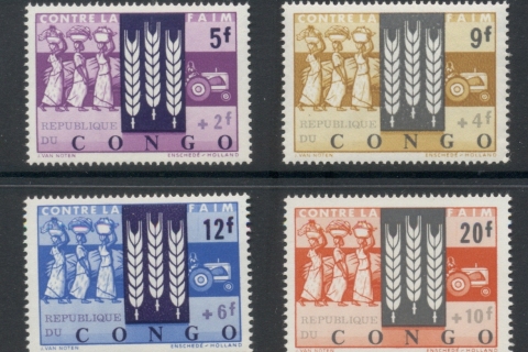 Congo-DR-1963 FFH Freedom From Hunger FAO