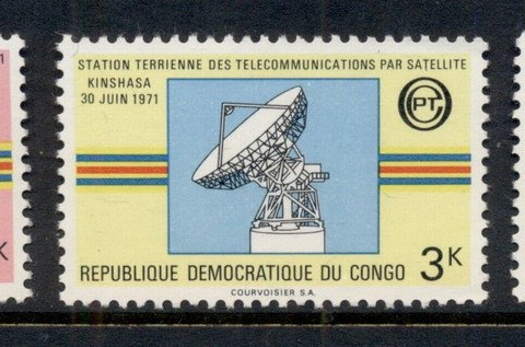Congo-DR-1971-World-Telecommunications-Day-MUH