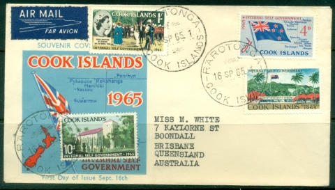 Cook-Is-1965-Internal-Self-Government-FDC