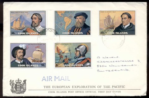 Cook-Is-1975-European-Exploration-of-the-Pacific-FDC