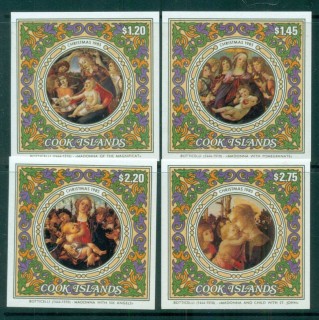 Cook-Is-1985-Xmas-Paintings-by-Boticelli-4xMS-MUH