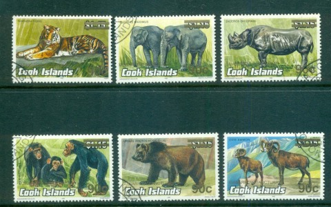 Cook-Is-2001-90c-Opt-on-Wildlife-FU-Lot55360