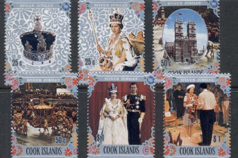 Cook-Is-1977-QEII-Silver-Jubilee-MUH