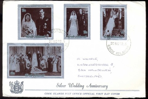 Cook-Is-1972-QEII-Silver-Wedding-Anniversary-FDC