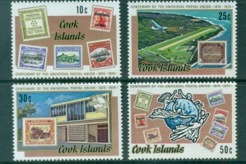 Cook-Is-1974-UPU-Centenary-MUH