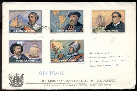 Cook-Is-1975-European-Exploration-of-the-Pacific-FDC