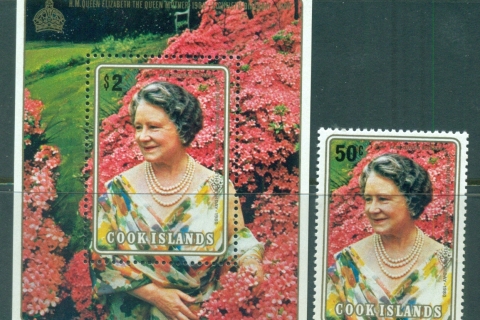Cook-Is-1980-Queen-Mother-80th-Birthday-MS-MUH