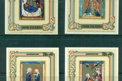 Cook-Is-1980-Xmas-Paintings-4xMS-MUH