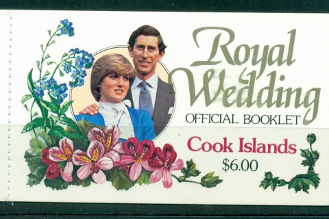 Cook-Is-1981-Royal-Wedding-Charles-Diana-booklet-MUH