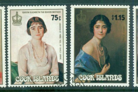 Cook-Is-1985-Queen-Mother-85th-Birthday-FU-Lot55361