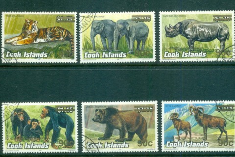 Cook-Is-2001-90c-Opt-on-Wildlife-FU-Lot55360