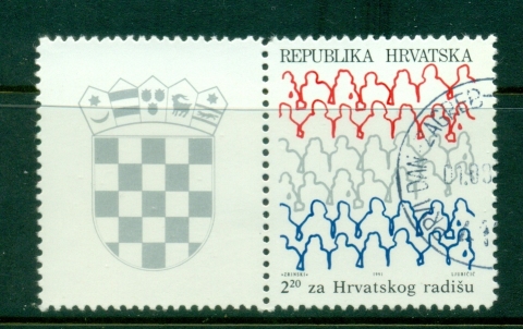 Croatia-1991-Members-of-Parliament-label-CTO