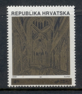 Croatia-1991-Zagreb-Abbey-Surch-Perf-14-MUH