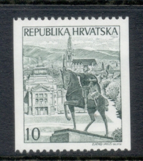 Croatia-1992-Statue-of-King-Tomislav